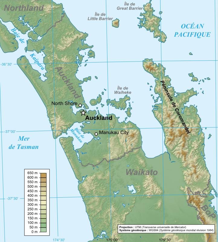 Oakland Geoloji xəritəsi