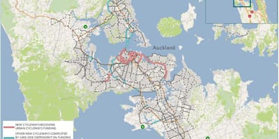 Kart веломагистраль Oakland xəritə