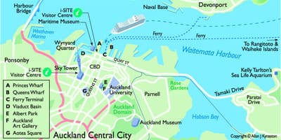 Oakland terminal kruiz liners xəritə