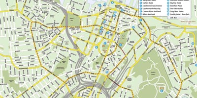 Turizm xəritəsi Oakland